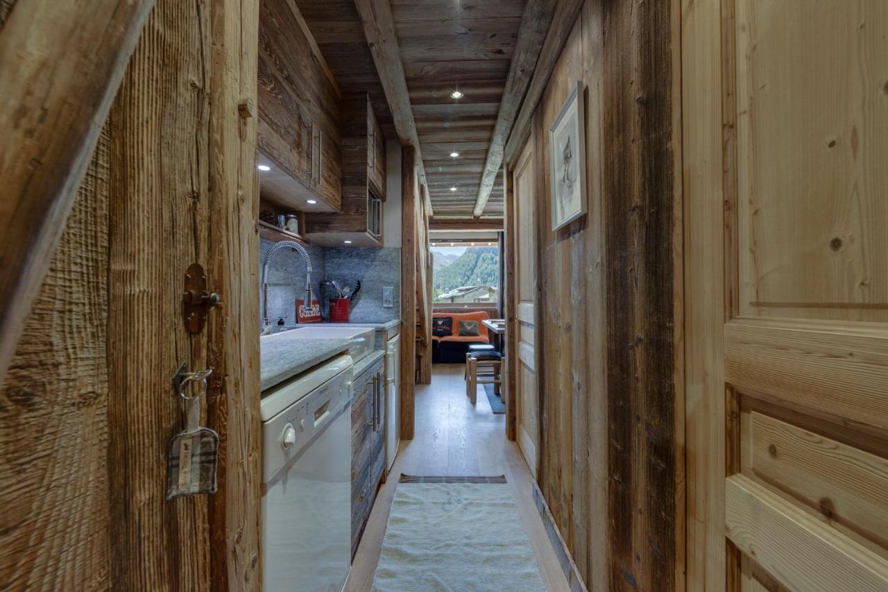 Appartement Esprit Chalet - Splendide Vue Montagne A 180 Val-dʼIsère Eksteriør bilde