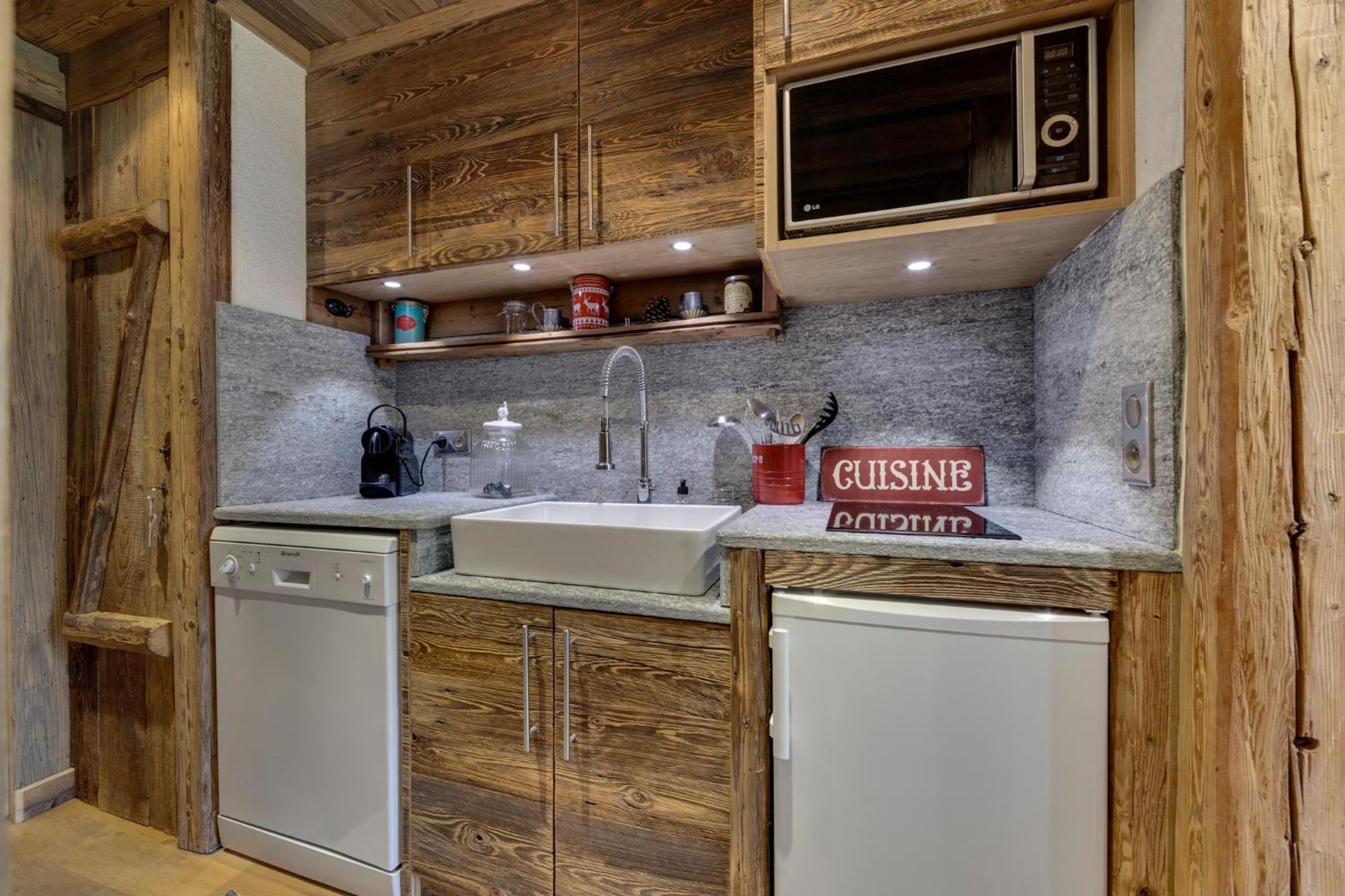 Appartement Esprit Chalet - Splendide Vue Montagne A 180 Val-dʼIsère Eksteriør bilde