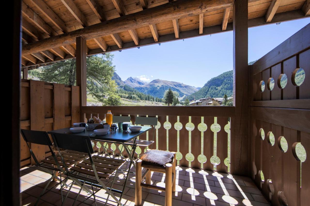 Appartement Esprit Chalet - Splendide Vue Montagne A 180 Val-dʼIsère Eksteriør bilde