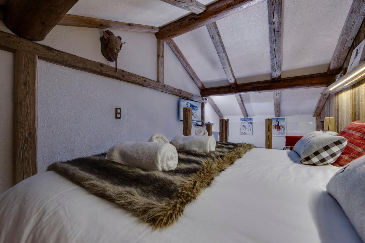 Appartement Esprit Chalet - Splendide Vue Montagne A 180 Val-dʼIsère Eksteriør bilde